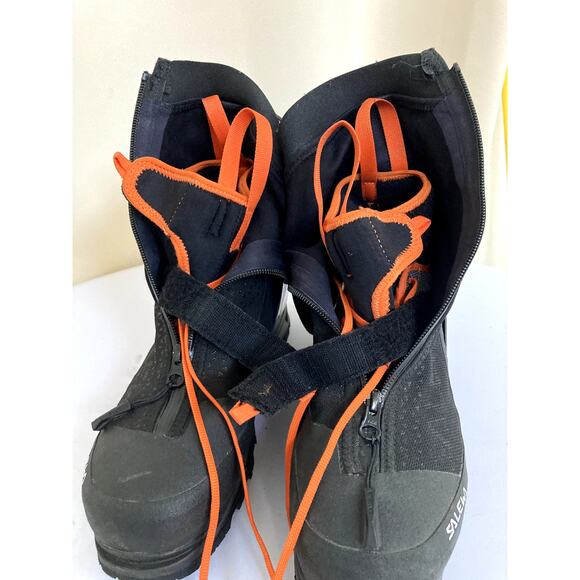 Salewa Ortles Colour Boots Mens Size 9 Hiking Lightweight Waterproof Black - Picture 15 of 16